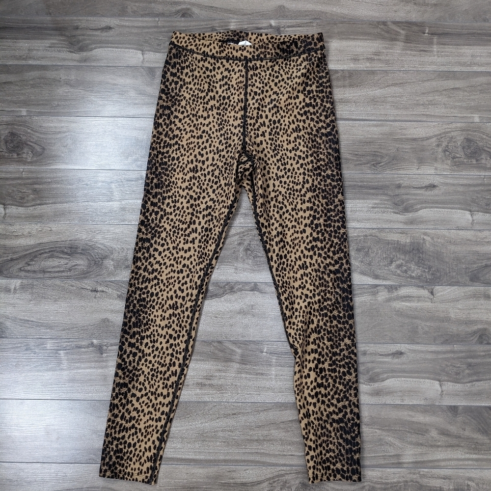 H&M Leopard Print Leggings Size Large